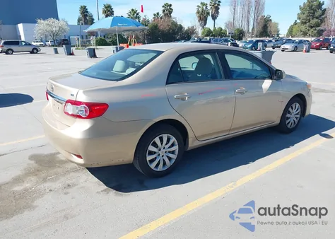 2012 Toyota Corolla Le из США, поврежденный, VIN 5YFBU4EEXCP050648